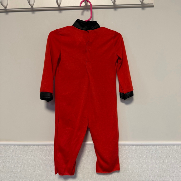 Disney Baby The Incredibles Red & Black Superhero Costume Pixar 12-18 months - Picture 2 of 14